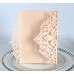 Laser Holder Champagne Invitation Card Wholesale  Wedding Invitation